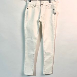Banana Republic White Skinny Jeans
